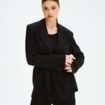 The belted Linen Blazer Suit Relaxed-co-ord-set